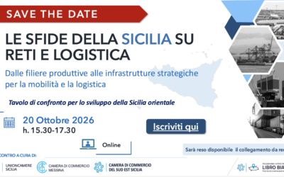 SICILIA ORIENTALE | LE SFIDE DELLA SICILIA SU RETI E LOGISTICA – Tavolo di Confronto